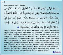 Sholat tarawih shalat tarawih adalah shalat yangdikerjakan pada setiap malam selama bulan ramadhan. Solat Sunat Tarawih Lapan Rakaat Shafiqolbu
