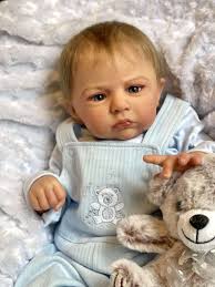 Cameron Dark Blonde with Green Blue Eyes Reborn