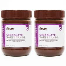 I've even seen chocolate hummus to be used as a dessert dip! Soom Foods Chocolate Tahini Halva Spread 12oz Pack Of 2 Silky Smooth Texture For Baking Desserts Hummus Vegan Nut Free Gluten Free Buy Online In Bahamas At Bahamas Desertcart Com Productid 17183359