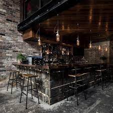 50 Elegant Industrial Style Home Bar Ideas Ristorante Industriale Arredamento Caffetteria Design Per Interni Ristorante
