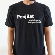 Check spelling or type a new query. Kaos Kata Kata Baju Distro Lucu Penjilat Lebih Kejam Dari Penjahat Shopee Indonesia