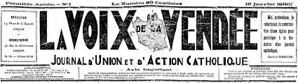 Avec un système de contrôle de température et d'hygrométrie, un accès limité par badge et plusieurs caméras, notre atelier de production répond à vos critères de sécurité et de confidentialité. La Voix De La Vendee La Roche Sur Yon 1930 1944 Issn 2140 1594