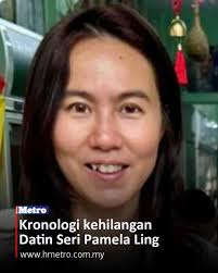 Pamela, 42 tahun, adalah isteri kepada ahli perniagaan dari Sarawak, Datuk  Seri Thomas Hah Tiing Siu. Mereka sedang dalam proses perceraian yang rumit  di Malaysia dan Singapura, membabitkan harta bernilai tinggi. Menurut