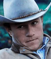In the summer of 1963 wyoming, two young men, ennis a ranch hand and jack an aspiring rodeo bull rider, are sent to work together herding sheep on brokeback mountain, and what had otherwise been anticipated to be a rather uneventful venture, will soon turn into an affair of love, of lust, and complications that will spand through 19 years of their lives. Brokeback Mountain Look Gif Brokebackmountain Look Serious Discover Share Gifs