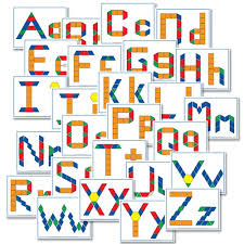 free alphabet pattern block printables confessions of a homeschooler