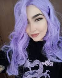 Light Purple Lace Front Wig
