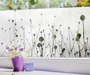 Fensterfolie mit 25 % lichtdurchlässigkeit in kupferfarbe. 32 90