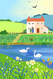 Jelajahi koleksi patung, danau gambar logo, kaligrafi, siluet kami yang luar biasa. Pemandangan Tasik Pastoral Musim Bunga Gambar Unduh Gratis Imej 630022035 Format Jpg My Lovepik Com