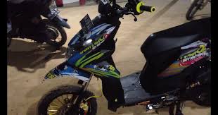 10 modifikasi beat fi biru putih terkeren 2020. Inilah 27 Modifikasi Beat Street Harian