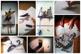 Make sure the steps in painting are effective. 3d Pencil Drawings By Ramon Bruin Inspirationfeed