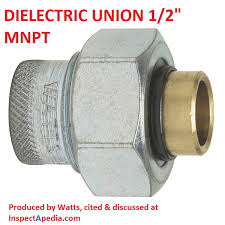 We did not find results for: Dielectric Unions Building Code Requirement For Dielectric Fittings When Connecting Copper To Steel Piping