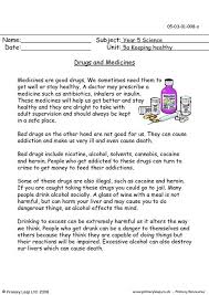 If people consider the numerous dangers to their health that smoking can cause, they may think twice about. Science Health Worksheet Primaryleap Co Uk