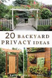 This outdoor privacy screen is very suitable for you who likes to be outside your house. 20 Ideas For Better Backyard Privacy Empress Of Dirt