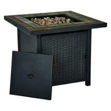 Fire pit table has tile top. Backyard Outdoor Fire Pits Tables At Ace Hardware