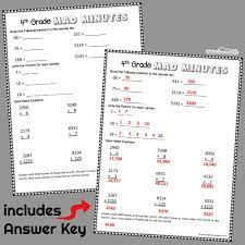 We hope that you find exactly what you need for your home or classroom! Free 4th Grade Math Worksheets