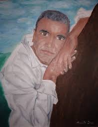 Bidy man... 2022 Acrylique sur toile (50cm x 100cm)