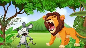 حدوتة قبل النوم بالعامية الاسد والفار disney characters character line art