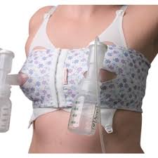 Pumpease Hands Free Pumping Bra Forget Me Not S