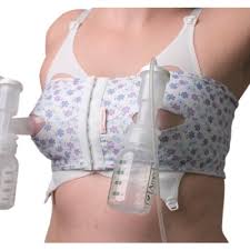 Pumpease Hands Free Pumping Bra Forget Me Not S