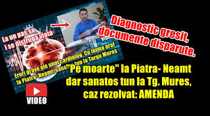 Maybe you would like to learn more about one of these? Diagnostic GreÈit Documente DispÄrute Pe Moarte La Piatra NeamÈ Dar SÄnÄtos Tun La Tg MureÈ Caz Rezolvat Amenda