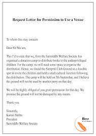 Sincerely, signature [sender's first and last. Request For Permission Letter Format