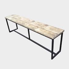 Ubar Bench Urban Industrial Reclaimed Style Furniture Square One Interiors Square One Interiors Ltd