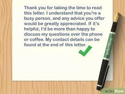 Mail addresses in other services. 3 Ways To Write A Letter Asking For Advice Wikihow