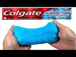 Diy How To Make Toothpaste Slime Without Borax Detergent Liquid Starch Or Baking Soda Youtube Toothpaste Slime How To Make Toothpaste Slime