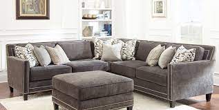 What are some of the most reviewed products in sofas? Grey Sofa With Nailheads Buy Steve Silver Torrey Sectional In Charcoal Gray Fabric Ty900 Sc Living Room Grey Furniture Home Living Room
