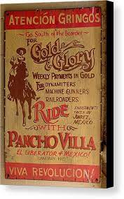 Viva Revolucion Pancho Villa Canvas Print Canvas Art By Richard Reeve Pancho Villa Pancho Mexican Revolution