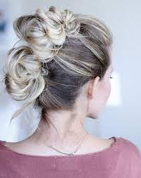 9 New Bun Hairstyles You Haven T Tried Yet Work Hairstyles Bun Hairstyles Cool Hairstyles