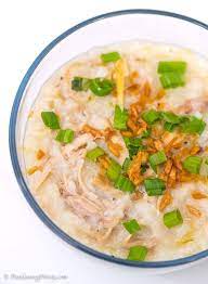 Chicken Congee Recipe Panlasang Pinoy