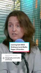 Replying to @Nadiamcdermott Jean Kelly from The Institute of Education  shares some topic predictions for Ordinary Level Maths Paper 2 ➗ We cover  all subjects in full