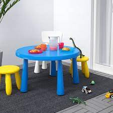 I made a video tutorial of how i made it. Mammut Children S Table In Outdoor Blue 85 Cm Ikea