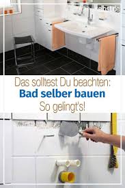 Bad Selber Bauen Selbst De Badezimmer Bauen Bad Renovieren Selber Bauen