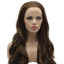 💫 24” BROWN MIX CURLY LACE FRONT WIG💫 *NEW*🆕