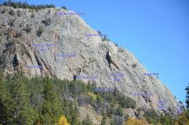 Rock Climbing Monitor Rock In Independence Pass Twin Lakes Colorado Rock Climbing Twin Lakes