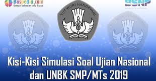 Maybe you would like to learn more about one of these? Lengkap Kisi Kisi Simulasi Soal Ujian Nasional Un Dan Unbk Smp Mts 2021 Bospedia