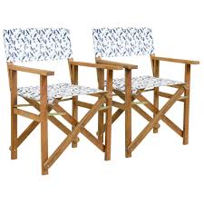 Deuba wooden garden furniture set table chairs. Pair Of Folding Garden Chairs Dragonfly Print Savvysurf Co Uk