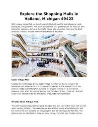 Interactive maps, store hours, the type of antique and vintage items sold, phone numbers, and addresses. Local Holland Sports Association By Boxdropholland Issuu