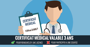 (1) cocher la (les) case(s) appropriée(s) : Certificat Medical Valable 3 Ans Pour Plusieurs Sports
