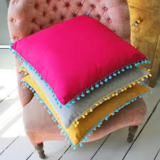 Pom Pom Cushions Kirlent Kirlent Minder