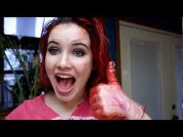 How To Color Hair With Food Coloring Food Coloring Is A Cheap And Easy Way To Dye Your H In 2020 Best Temporary Hair Color Food Coloring Hair Dye Temporary Hair Color