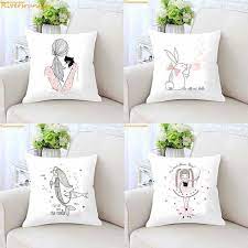 When the grandkids visit, they are delighted to see items personalized just for them. Pink Nordic Design Kids Decoration Baby Girls Room Decor Nordic Pillows Kids Sofa Cushions Home Decor Cojines Nordicos Princess Cushion Aliexpress