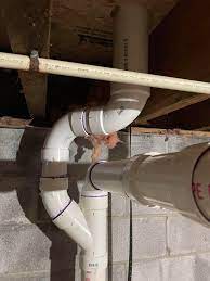 The word derives from the latin for lead, plumbum, as the first effe. Is This The Correct Way To Plumb A Toilet Drain Plumbing
