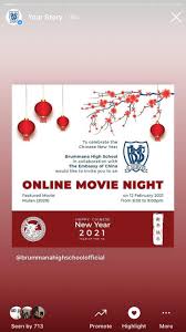 Jan 26, 2021 if you visit china during the new year, signs of the holiday will be obvious. Chinese New Year Movie Night Brummana High School
