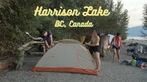 Nos coups de coeur sur les routes de france. Peaceful Overnight Beach Camping At Harrison Lake Bc Canada Youtube