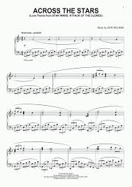 Music from the motion picture soundtrack. Across The Stars Piano Sheet Music Onlinepianist