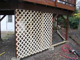 Get free shipping on qualified 4 x 8 wall paneling or buy online pick up in store today in the lumber & composites department. Adding Lattice To The Bottom Of A Deck Hgtv