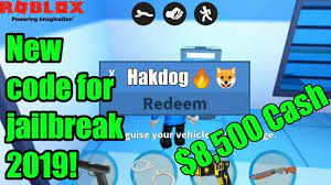 Where you can redeem jailbreak codes 2021? Roblox Jailbreak Codes 2019 Gives 8 500 Cash Roblox Coding Survival Videos